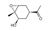 Ethanone, 1-(5-hydroxy-6-methyl-7-oxabicyclo[4.1.0]hept-3-yl)-, [1R-结构式