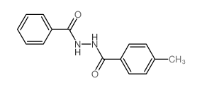 Benzoic acid,4-methyl-, 2-benzoylhydrazide picture