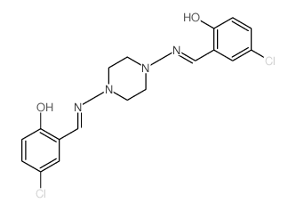 4-chloro-6-[[[4-[(3-chloro-6-oxo-1-cyclohexa-2,4-dienylidene)methylamino]piperazin-1-yl]amino]methylidene]cyclohexa-2,4-dien-1-one picture