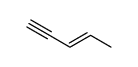 (E)-Pent-3-en-1-yne Structure