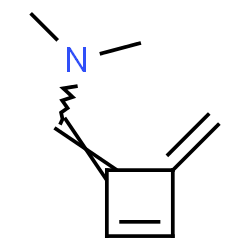 2-Cyclobutene-delta1,alpha-methylamine,N,N-dimethyl-4-methylene-(8CI) structure