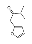 1-(2-Furanyl)-3-methyl-2-butanone结构式