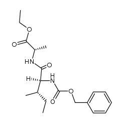 Cbz-L-Ile-L-Ala-OEt Structure