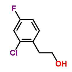 2-(2-Chloro-4-fluorophenyl)ethanol structure