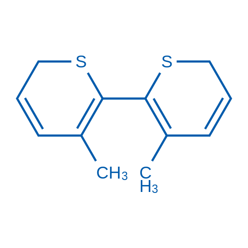 3,3-二甲基-2,2-联硫酚结构式