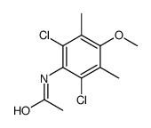 N-(2,6-dichloro-4-methoxy-3,5-dimethylphenyl)acetamide结构式