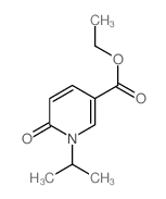 3-Pyridinecarboxylicacid, 1,6-dihydro-1-(1-methylethyl)-6-oxo-, ethyl ester structure