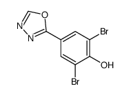 2,6-DIBROMO-4-(1,3,4-OXADIAZOL-2-YL)PHENOL picture