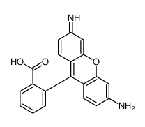 3,6-Diamino-9-(2-carboxylatophenyl)xanthylium Structure