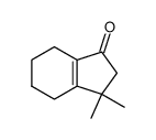 3,3-DIMETHYL-2,3,4,5,6,7-HEXAHYDRO-1H-INDEN-1-ONE Structure