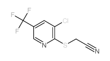 2-([3-CHLORO-5-(TRIFLUOROMETHYL)-2-PYRIDINYL]SULFANYL)ACETONITRILE picture