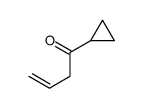 1-cyclopropylbut-3-en-1-one Structure
