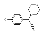 2-(4-氯苯基)-2-吗啉乙腈结构式