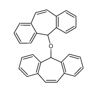 5-[(5H-dibenzo[a,d]cyclohepten-5-yl)oxy]-5H-dibenzo[a,d]cycloheptene Structure