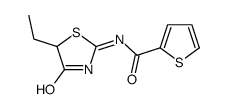 2-Thiophenecarboxamide,N-(5-ethyl-4,5-dihydro-4-oxo-2-thiazolyl)-(9CI) picture