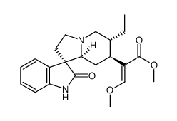 异钩藤碱结构式