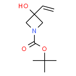 tert-butyl 3-hydroxy-3-vinylazetidine-1-carboxylate picture