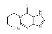 1-butyl-7H-purine-6-thione结构式