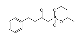 1-diethoxyphosphoryl-4-phenylbutan-2-one Structure