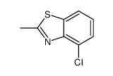 2-甲基-4-氯苯并噻唑结构式