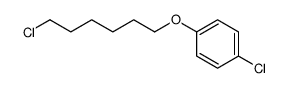 6-(4-Chlorophenoxy) Hexylchloride Structure