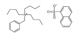 benzyl(tributyl)azanium,naphthalene-1-sulfonate Structure