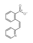 2-[(Z)-2-(2-nitrophenyl)ethenyl]pyridine Structure