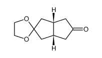 Spiro[1,3-dioxolane-2,2'(1'H)-pentalen]-5'(3'H)-one, tetrahydro-, (3'aR,6'aS)-rel- picture