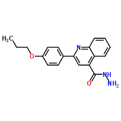 2-(4-PROPOXYPHENYL)QUINOLINE-4-CARBOHYDRAZIDE图片