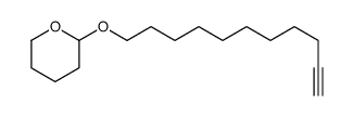 11-(Tetrahydro-2H-pyran-2-yloxy)-1-undecyne Structure