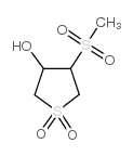 3-HYDROXY-4-(METHYLSULFONYL)TETRAHYDRO-1H-1LAMBDA6-THIOPHENE-1,1-DIONE picture