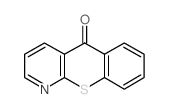 5H-thiochromeno[2,3-b]pyridin-5-one (en)5H-[1]Benzothiopyrano[2,3-b]pyridin-5-one (en)结构式