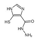 (9ci)-5-疏基-1H-咪唑-4-羧酸肼结构式