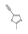 2-甲基噻唑-5-甲腈结构式