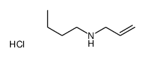 N-prop-2-enylbutan-1-amine,hydrochloride Structure