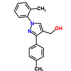 (1-O-TOLYL-3-P-TOLYL-1H-PYRAZOL-4-YL)METHANOL Structure