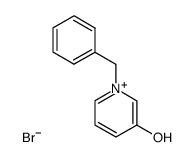 1-benzyl-3-hydroxypyridinium bromide结构式