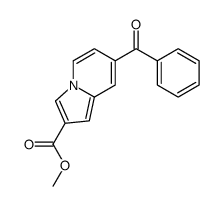 methyl 7-benzoylindolizine-2-carboxylate Structure