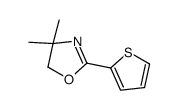 4,4-dimethyl-2-thiophen-2-yl-5H-1,3-oxazole Structure