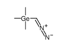 diazomethyl(trimethyl)germane Structure