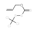 Peroxycarbonic acid,trithio-, O-allyl SS-(trichloromethyl) ester (6CI,8CI)结构式