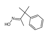 3-methyl-3-phenyl-2-butanone oxime结构式