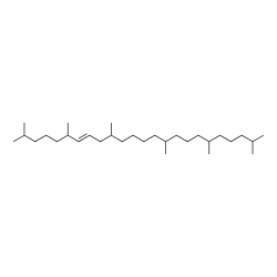 2,6,10,15,19,23-hexamethyltetracosene structure