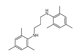 N,N'-bis(2,4,6-trimethylphenyl)propane-1,3-diamine结构式