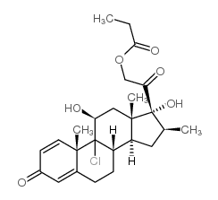 丙酸倍氯米松21结构式