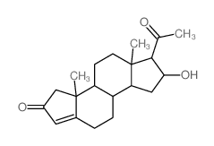 6-acetyl-7-hydroxy-3a,5a-dimethyl-3b,4,5,6,7,8,8a,8b,9,10-decahydro-3H-indeno[5,4-e]inden-2-one Structure