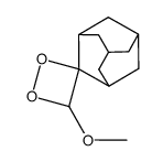 tricyclo[3.3.1.13,7]decane-2-spiro-3'-(4'-methoxy-1',2'-dioxetane)结构式