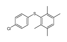 4'-chloro-2,3,5,6-tetramethyldiphenyl sulfide结构式