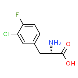 3-Chloro-4-fluoro-L-phenylalanine Structure