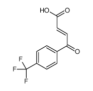 (E)-4-oxo-4-[4-(trifluoromethyl)phenyl]but-2-enoic acid结构式